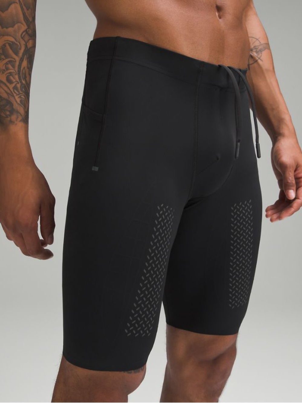 Lululemon Vital Drive Training Half Tight 10” Black High Intensity Gym Workout